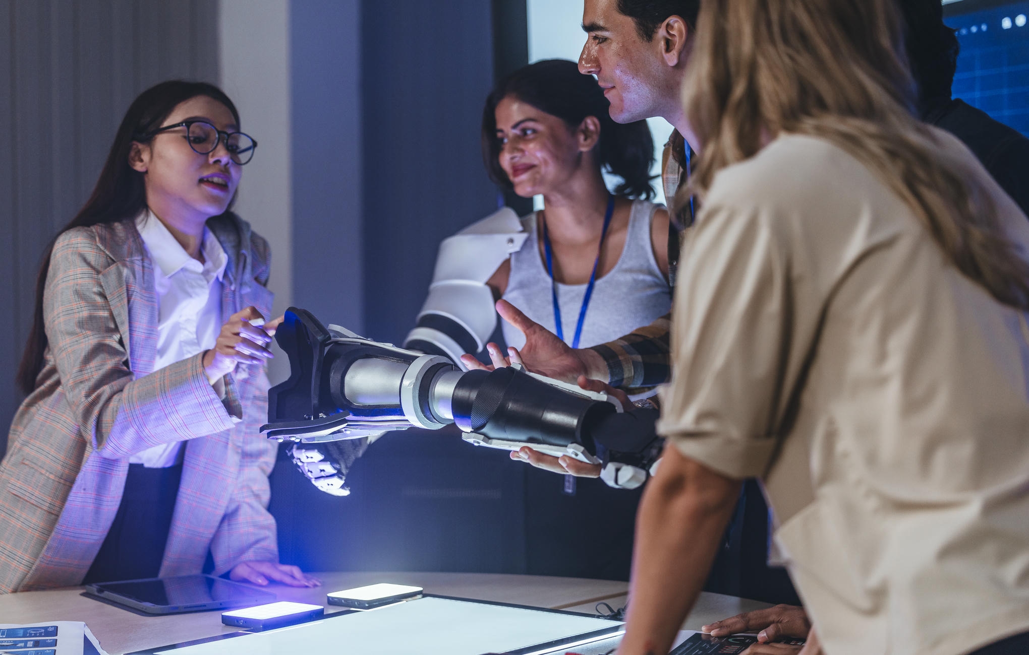 Technology exhibition and business networking at GITEX Global Dubai